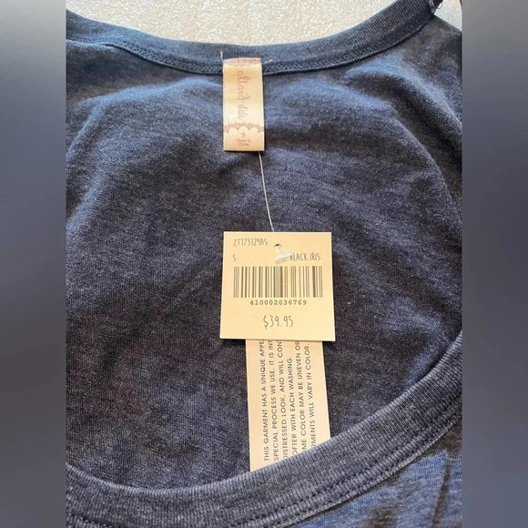 Altard state‎ Jean colored open shoulder tank - Picture 13 of 13